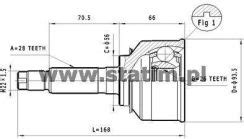 Przegub Statim Zestaw Przegubu Półoż Napędowa C 471 Opinie i ceny na