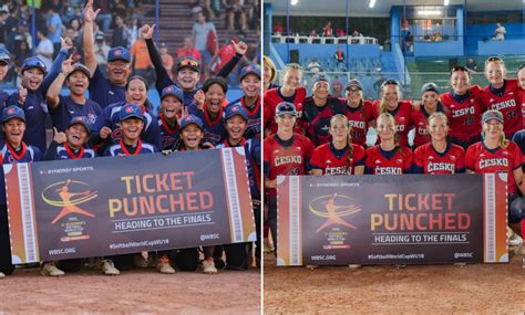 Finales De La Copa Mundial De Softbol Femenino Sub Wbsc China