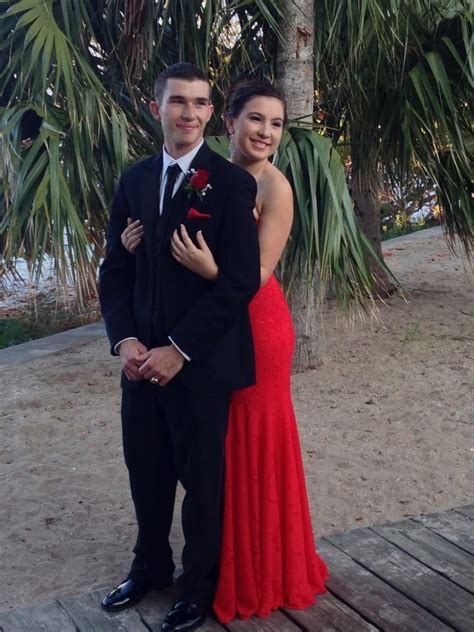 Prom Couple Red Dress Picture Prom Couples Red Dress Picture Prom