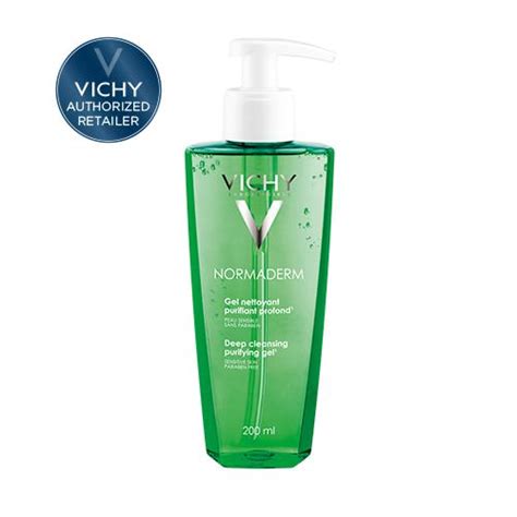 Vichy Normaderm Deep Cleansing Gel Salicylic Acid Acne