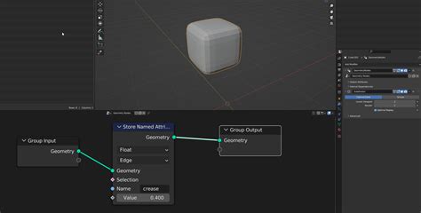 Crease Edges In Geometry Nodes Modeling Blender Artists Community