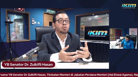 Temubual Khas Yb Senator Dr Zulkifli Hasan Youtube