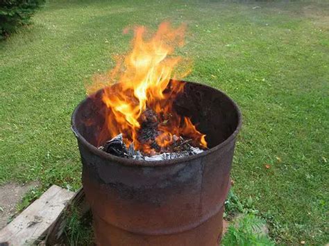 How to make a burn barrel? Quick, simple and effective method