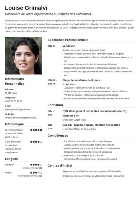 Blog Exemples Cv Pdf Modele Modern Artofit