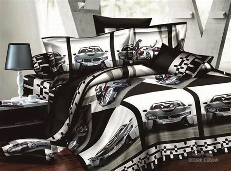 Cars boys bedding sets Race car queen full size bedspread quilts duvet ...