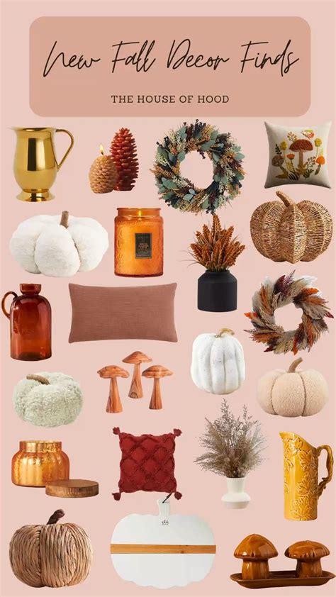 Check Out These Brand New Fall Home Decor Finds I Love The Neutral Look With Pops Of Rich