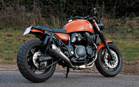 Tts Orange Scrambler Inazuma Caf Racer