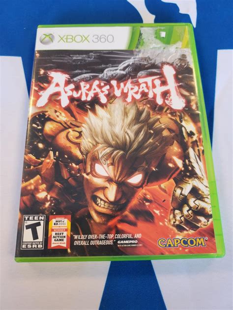 Asura S Wrath Item Box And Manual Xbox