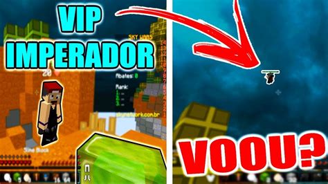 USOU A HABILIDADE DO VIP IMPERADOR DO SKYMINIGAMES E YouTube