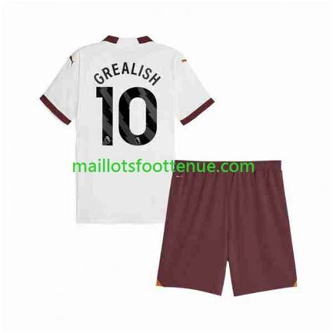 Maillot Tenue Manchester City Jack Grealish Enfant Exterieur