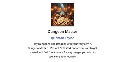 Dungeon Master Gpts Features And Functions Examples And Prompts Gpt