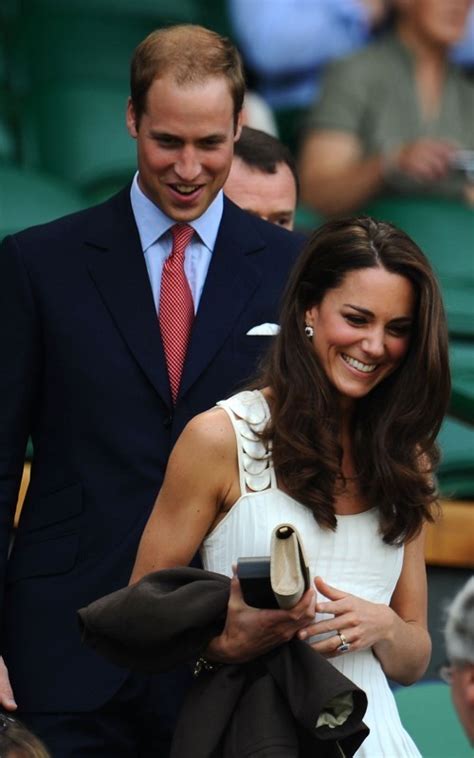 Prince William And Kate Middleton Were Spotted At The Wimbledon Lawn