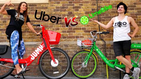 UBER JUMP E BIKE REVIEW VS LIME ELECTRIC BIKES LONDON YouTube