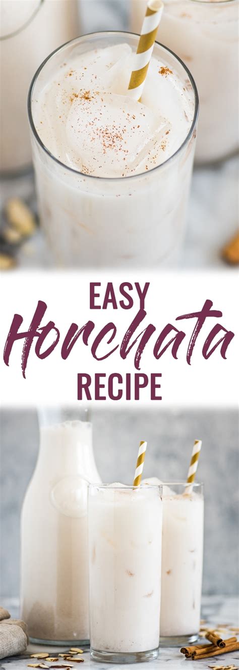 Easy Horchata Recipe {Creamy and Refreshing!} - Isabel Eats