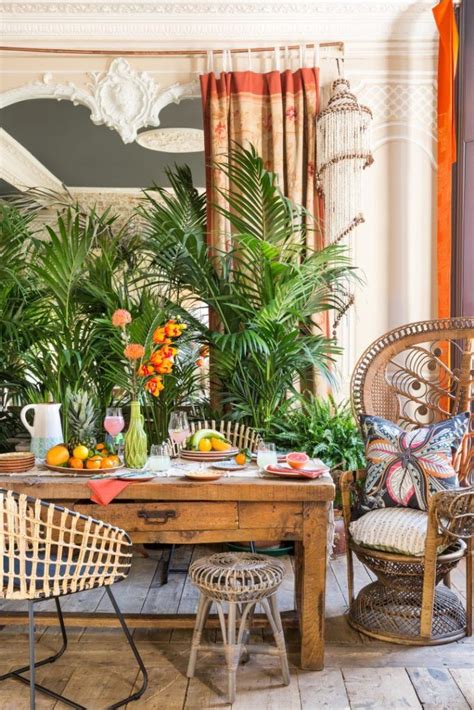 Tropical Home Decor Focuses On Colour And Light In Abundance The Perfect Trend To Brighten Up