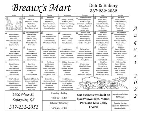 Breaux's Mart - Home
