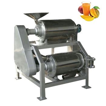 Industrial Stainless Steel Mango Pulper Fruit Pulp Juice Making