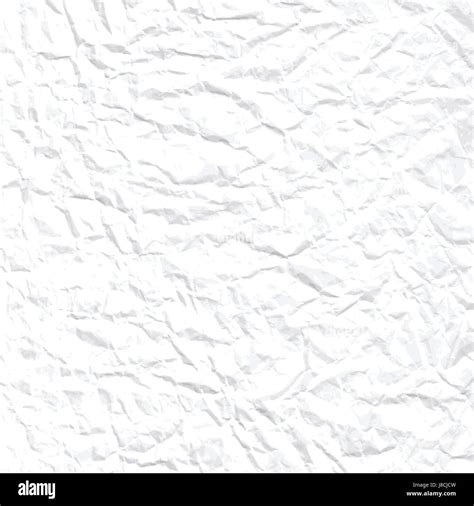 White Vector Crumpled Paper Stock Vector Image Art Alamy