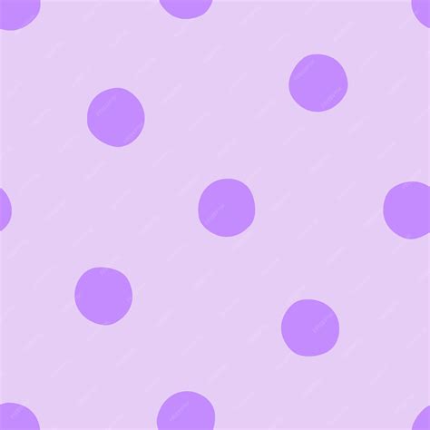 Premium Vector Light Purple Seamless Pattern With Purple Spots