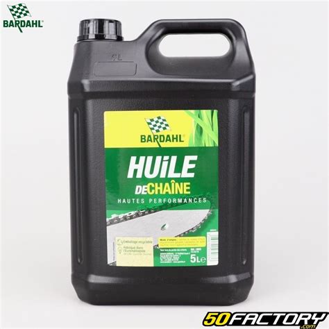 Huile de chaîne de tronçonneuse Bardahl 5L Lubrifiants chaîne