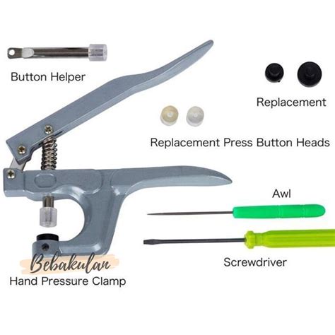 Jual Snap Faster Plastic Pliers Plastic Snap Button Pliers Alat Press