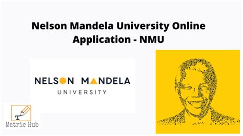 Nelson Mandela University 2025 Applications Matrichub