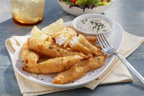 Tilapia ’n’ Chips with Tartar Sauce - The Healthy Fish