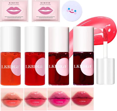 6 Colors Lip Tint Stain Set Korean Velvet Watery Lip