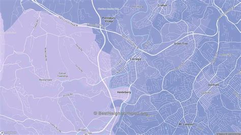 Carnegie, PA Political Map – Democrat & Republican Areas in Carnegie ...