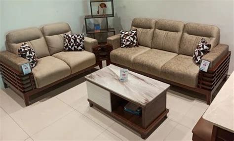 Teak Wood 5 Seater Brown Wooden Sofa Set At Rs 78000 Set In Vadodara