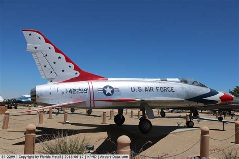 Aircraft 54 2299 1954 North American F 100D Super Sabre C N 223 179