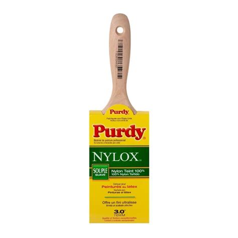 Purdy Nylox Swan 3 In Nylon Flat Paint Brush At