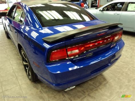 2013 Daytona Blue Pearl Dodge Charger R T Daytona 81349498 Photo 3 Car Color