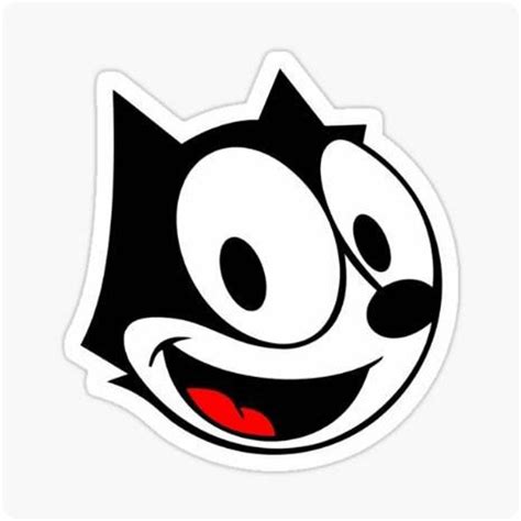 Felix The Cat Stickers Vinyl Decal Laptop Decal Felix The Etsy