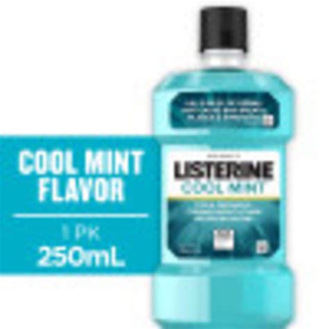 Listerine Cool Mint Antiseptic Mouthwash For Bad Breath Ml