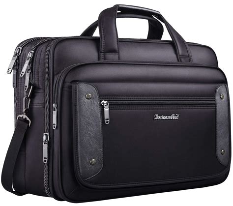 Inch Laptop Bag Travel Briefcase With Organizer Expandable Large