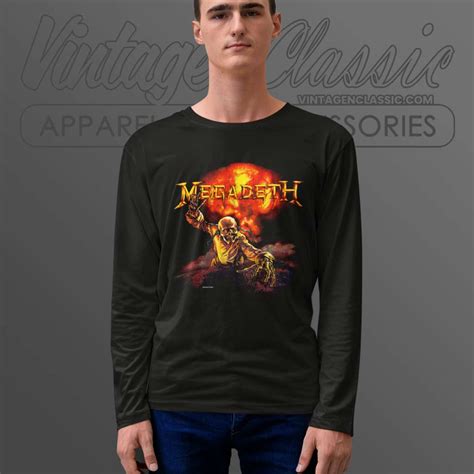 Megadeth 1987 Concert Shirt - Vintagenclassic Tee