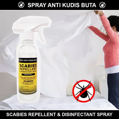 SPRAY BED BUGS HAMA SCABIES KUDIS BUTA ANTI SCABIES 250ML ASCABS