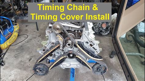 E55 Engine Rebuild Part 5 Timing Chain Timing Cover And Oil Pump