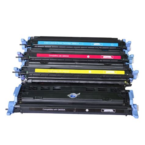 Toner Cartridges For HP CM1015 MFP CM1017 MFP 1600 2600n Refillable Printer Compatible Full ...