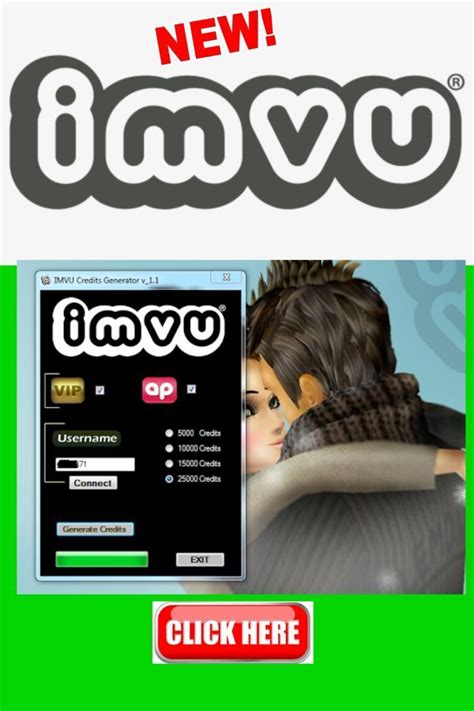 Free IMVU Credit Generators Hacks On PC Android Or IOS Imvu Imvu