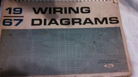 Find 1967 Ford Wiring Diagrams Falcon Fairlane Comet Mustang Thunderbird In Gulfport