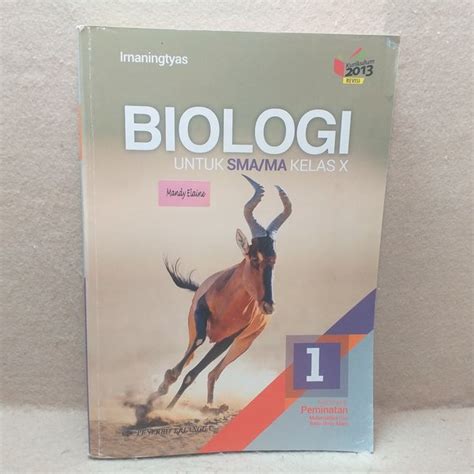 Jual Original Buku Biologi Jilid Untuk Sma Ma Kelas X Kur