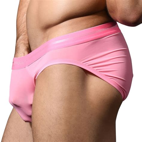 Andrew Christian Naked Truth Capsule Briefs With Almost Naked Hot Pink INDERWEAR