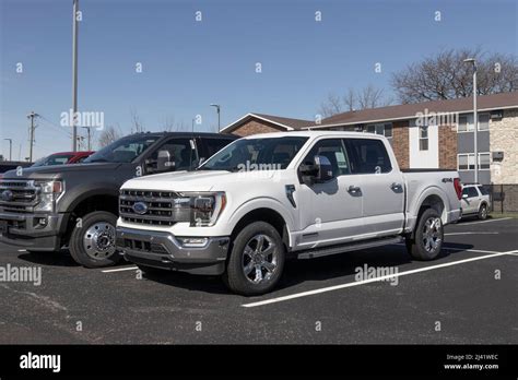 Kokomo Circa April Ford F Display At A Dealership The Ford