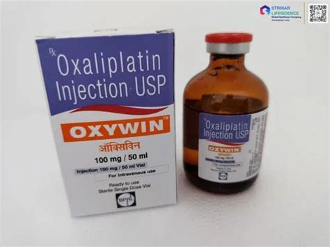 Oxaliplatin Injection Usp 100mg 50 Ml At Rs 4146 Vial Oxaliplatin