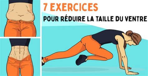 7 exercices pour réduire la taille du ventre Santé Parfaite