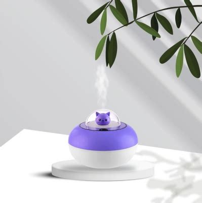 Generico Humidificador Difusor Gato Nave Morado Falabella