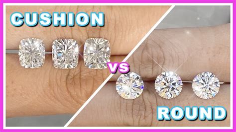 How To Choose Between Round Or Cushion Diamond Brilliant Vs Crushed