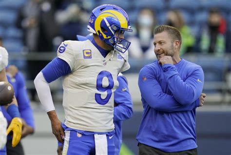 Rams Hc Sean Mcvay Provides Very Encouraging Update On Matthew Stafford